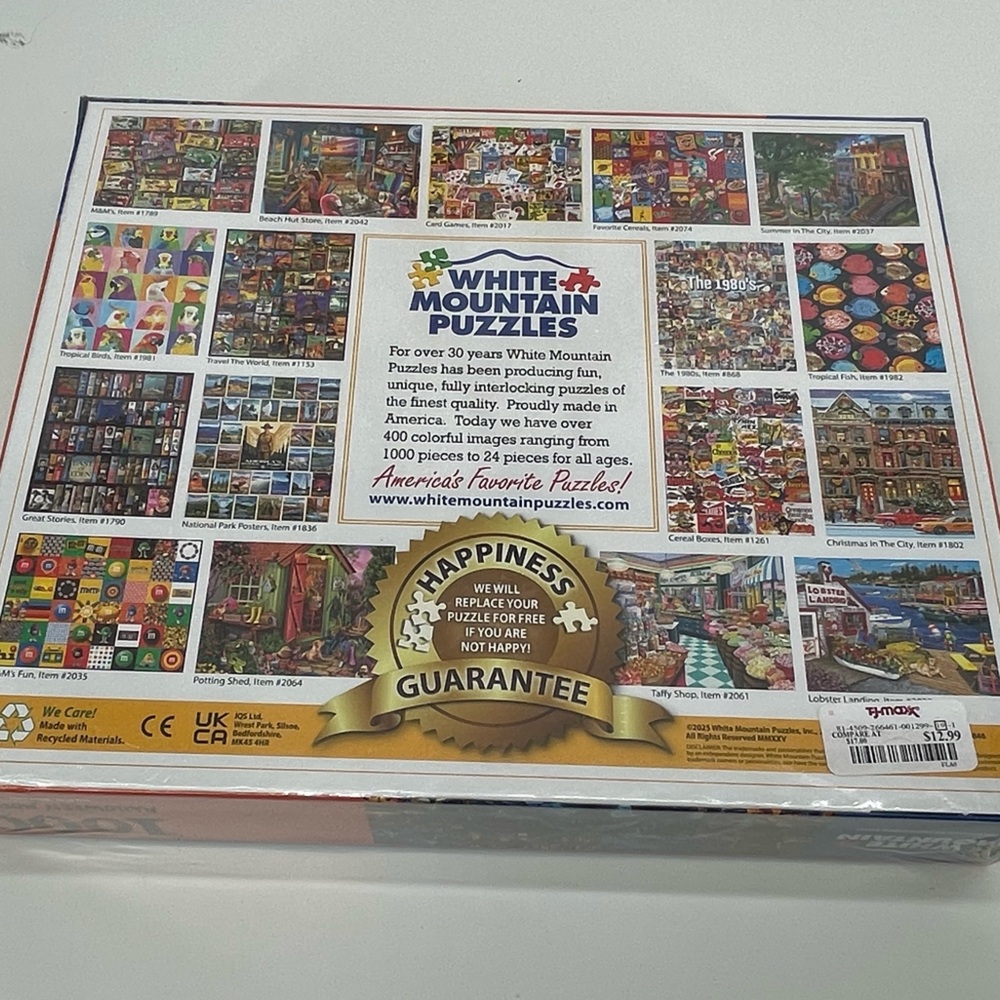 White Mountain Halloween Puzzle NWT - Picture 4 of 5